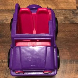 Barbie doll car